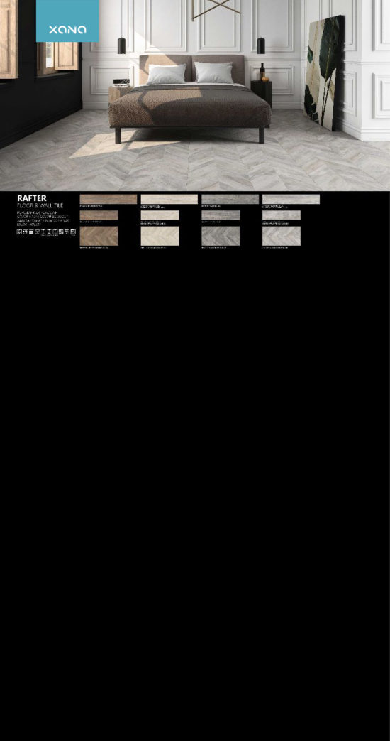 RAFTER CHEVRON CENIZA