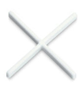 Rubi Crucetas Alta Resistencia 300 U. 1mm 0291 | Xana System